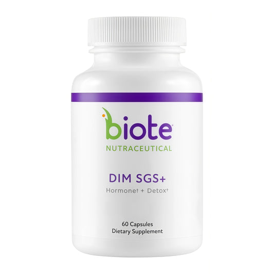 Biote Nutraceuticals  DIM SGS + Hormone + Detox 60 Capsules